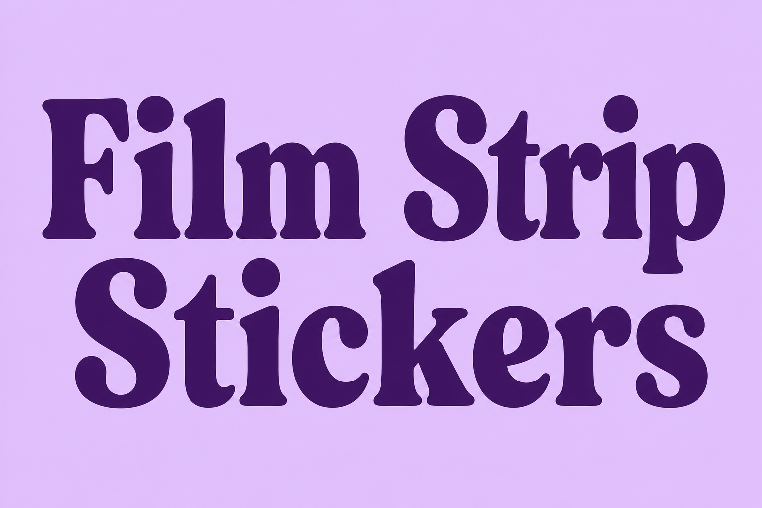 Film Strip Stickers