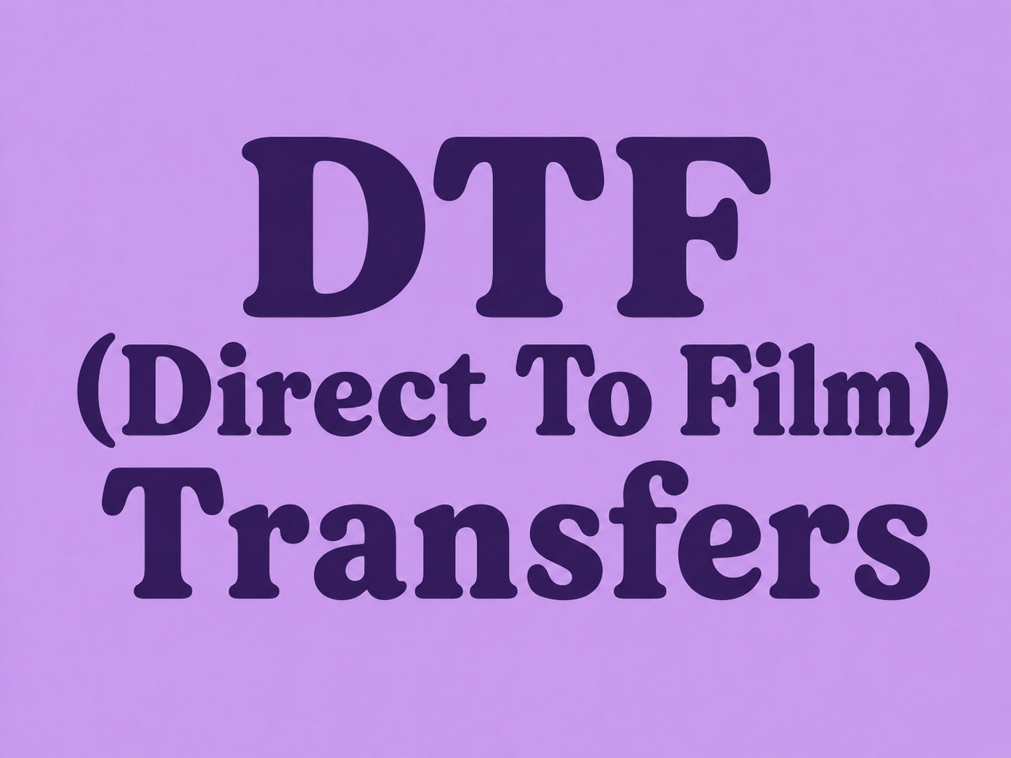 DTF Transfers