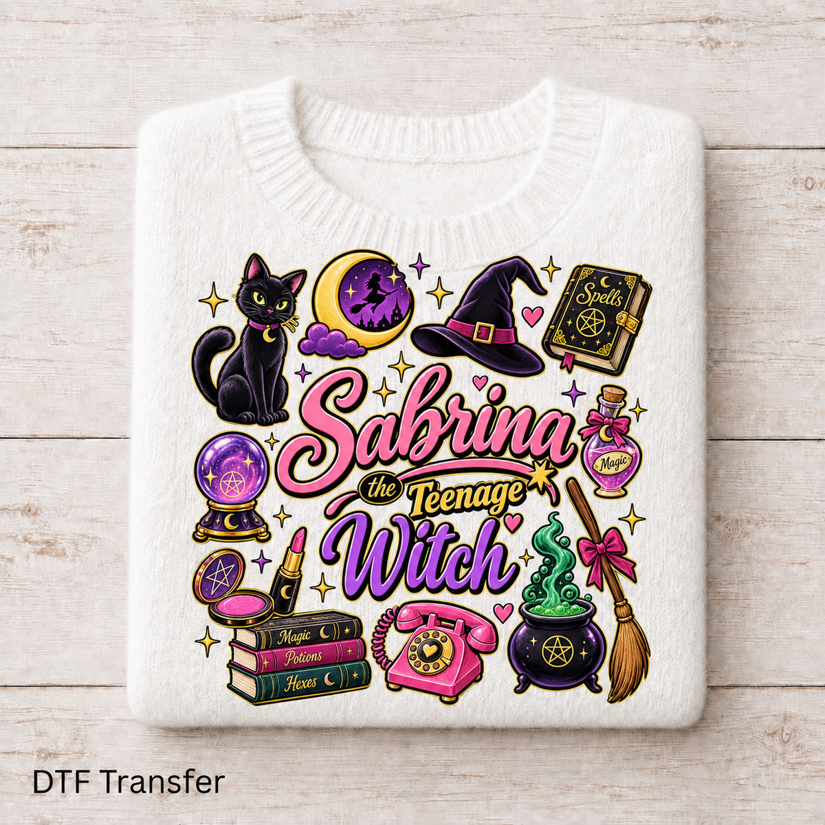 Sabrina The Witch | DTF Transfer