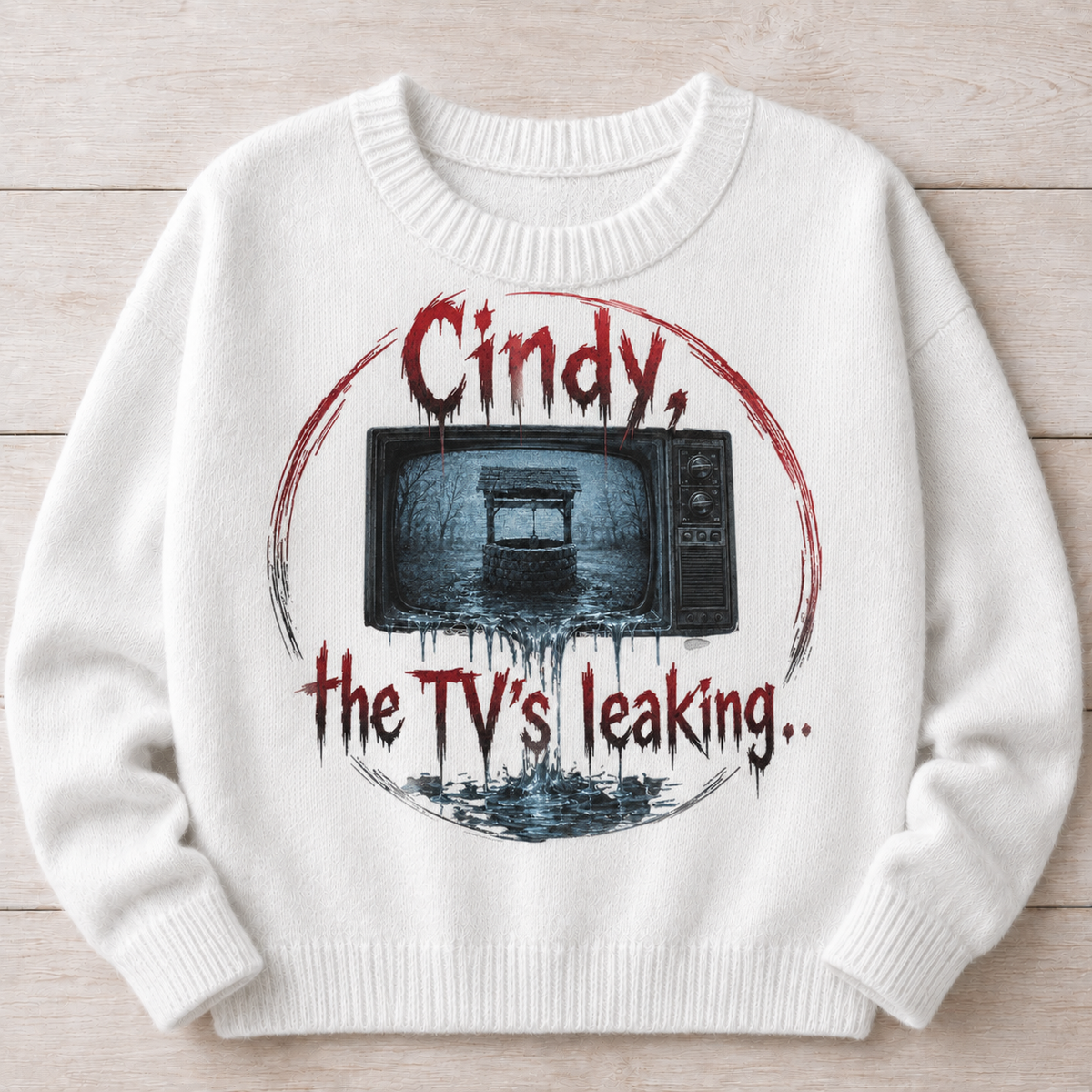 Cindy The TV's Leaking | DTF Transfer