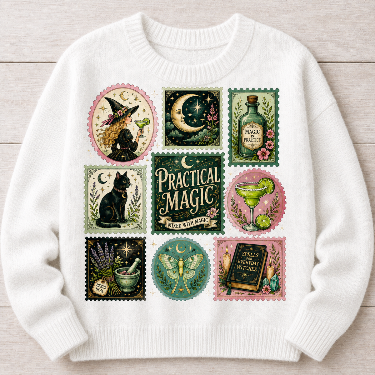 Practical Magic Mashup | DTF Transfer