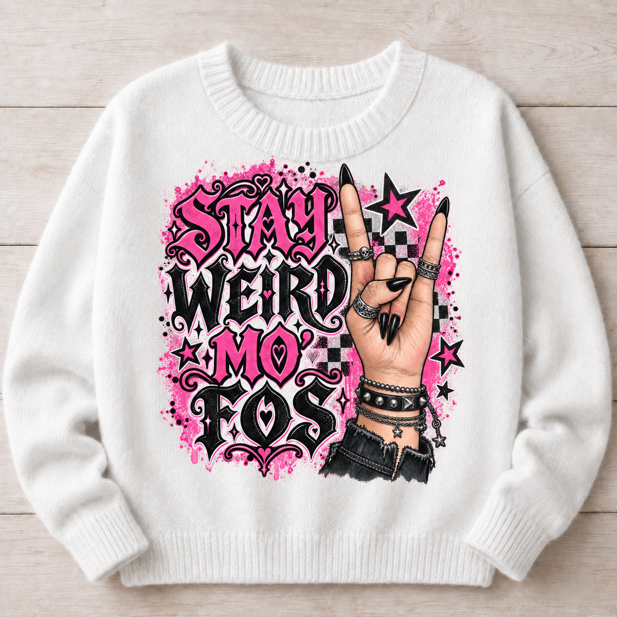 Stay Weird Mo' Fos | DTF Transfer