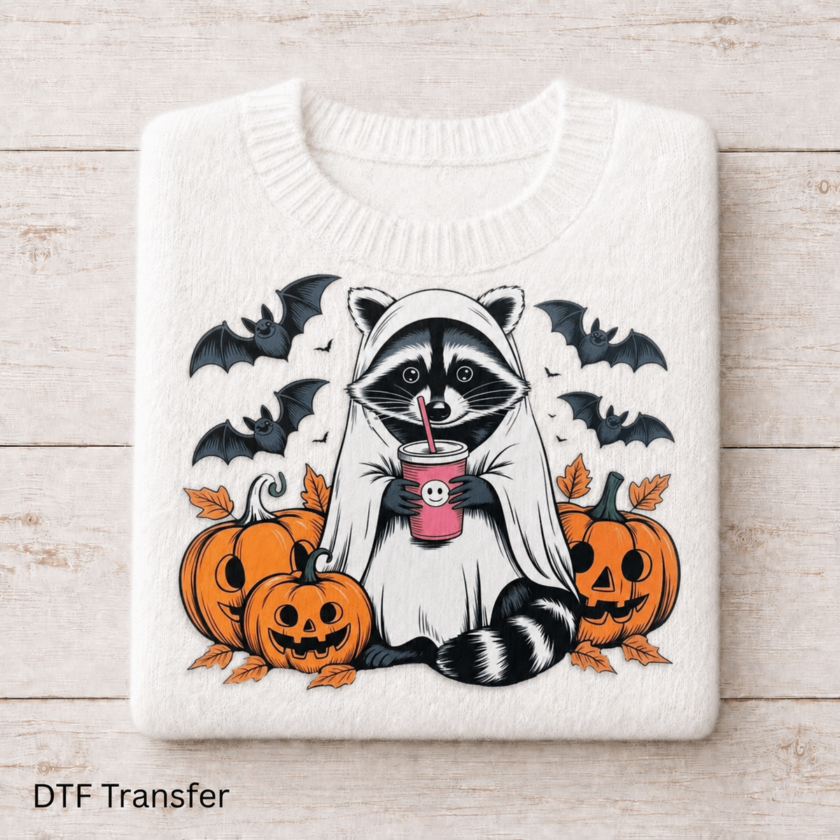 Halloween Raccoon | DTF Transfer