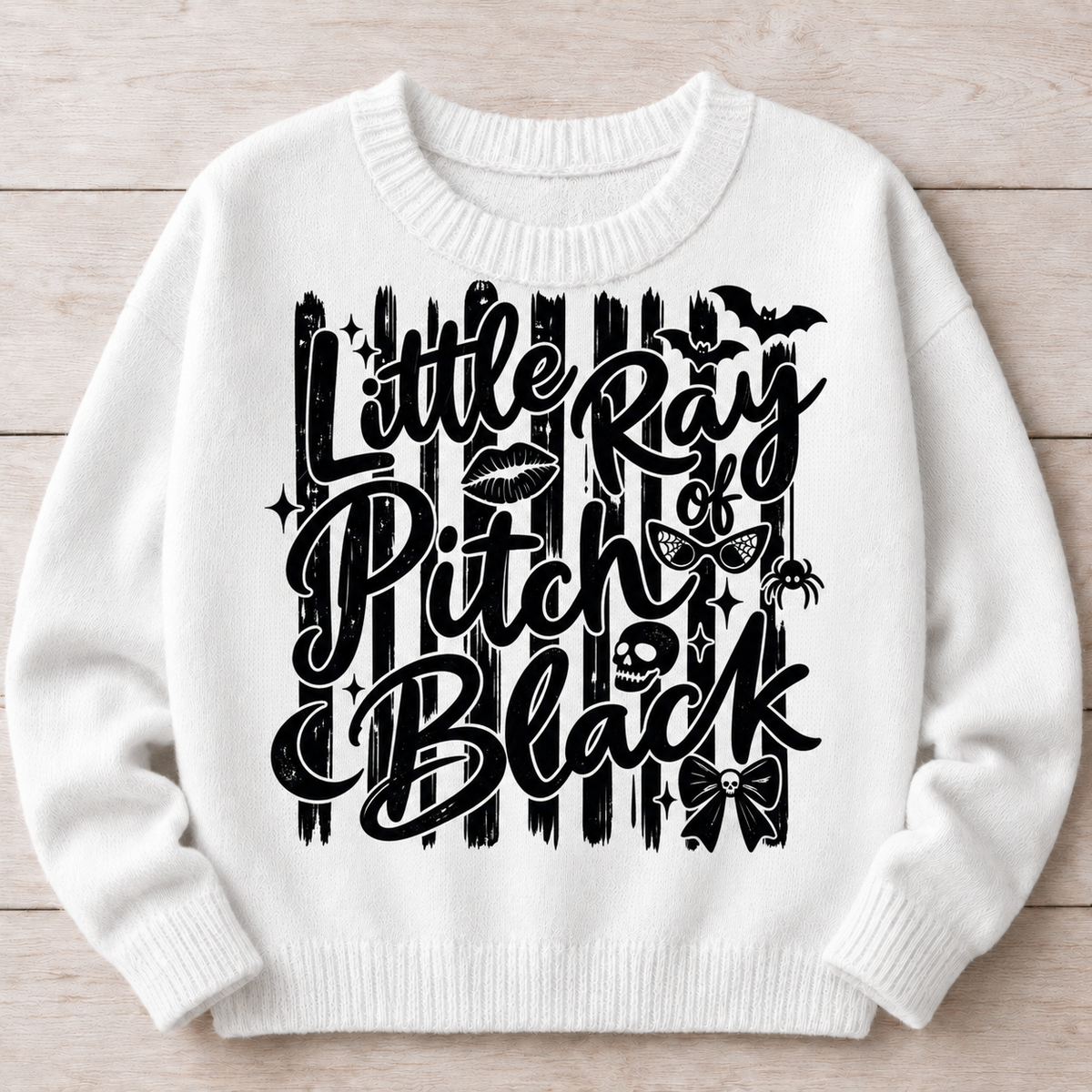 Little Ray Of Pitch Black | DTF Transfer