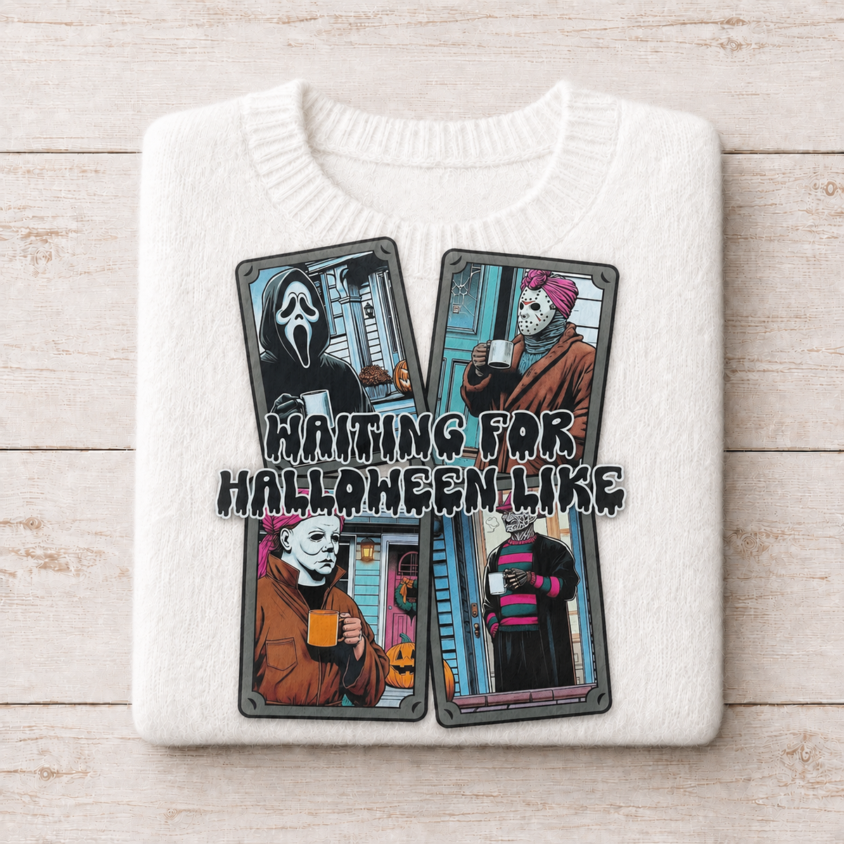 Waiting For Halloween Like | DTF Transfer
