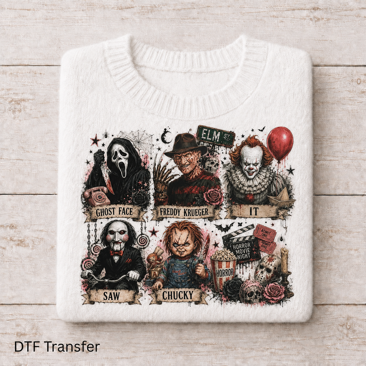 Horror Mashup | DTF Transfer