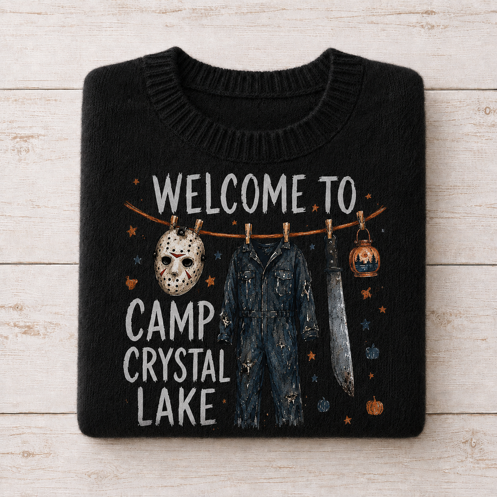 Welcome To Camp Crystal Lake | DTF Transfer