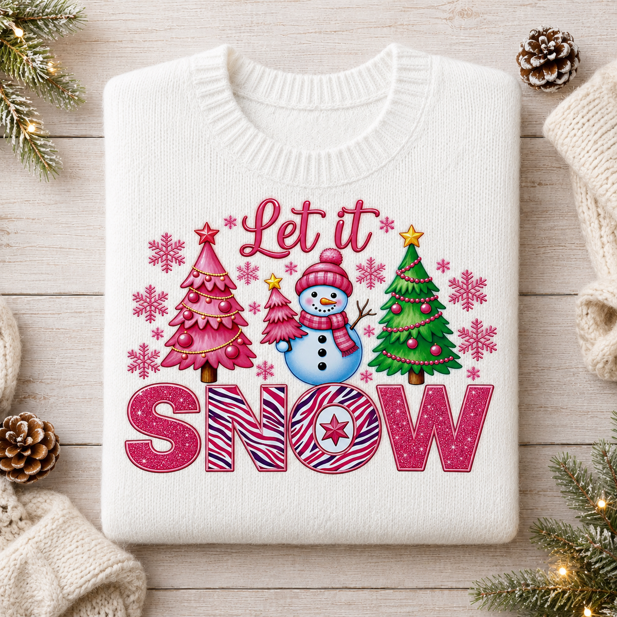 Let It Snow | DTF Transfer