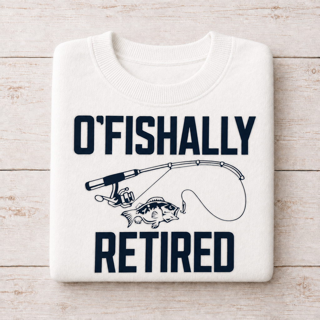 O"Fishally Retired | DTF Transfer