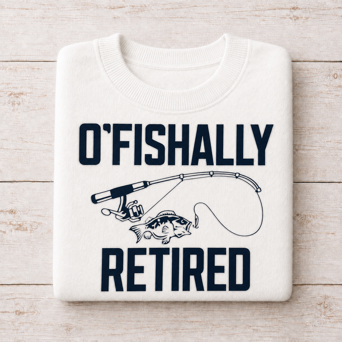O"Fishally Retired | DTF Transfer