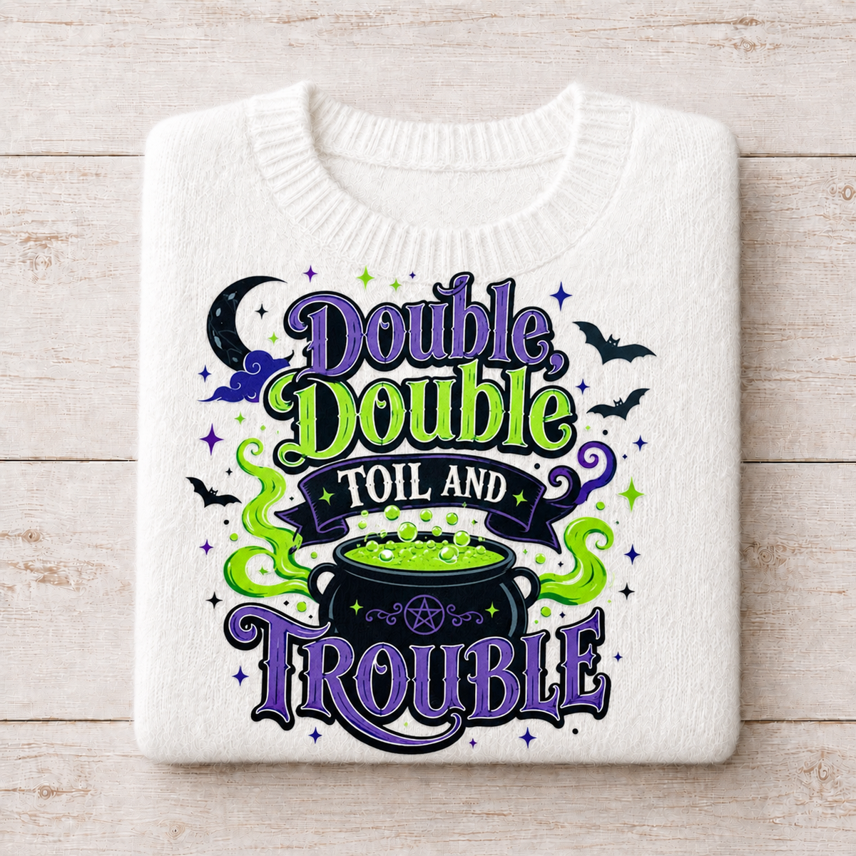 Double Double Toil And Trouble | DTF Transfer
