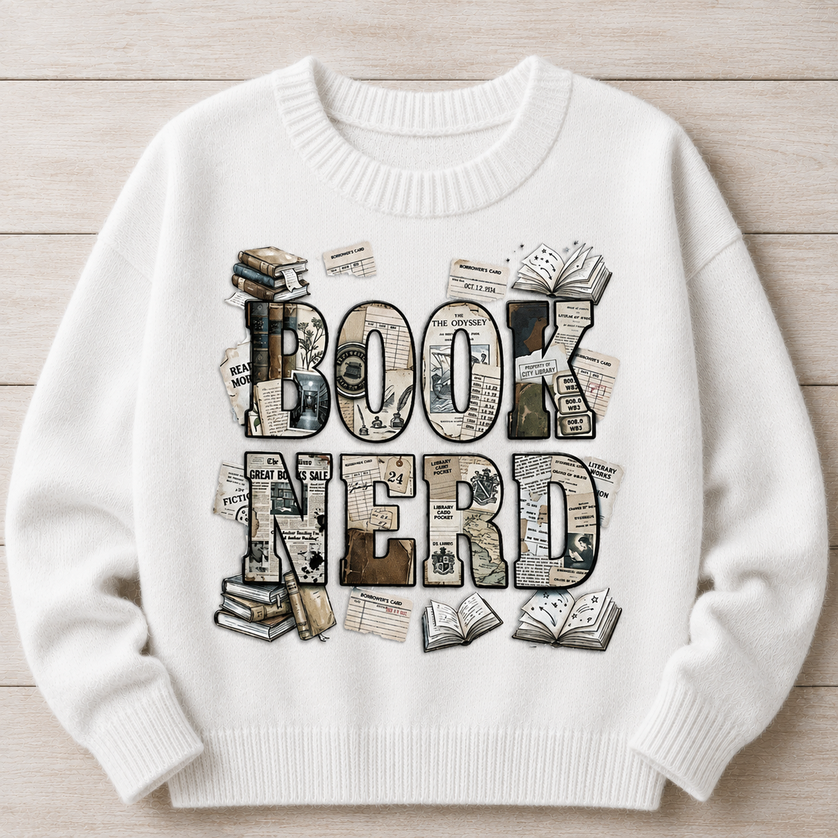 Book Nerd | DTF Transfer
