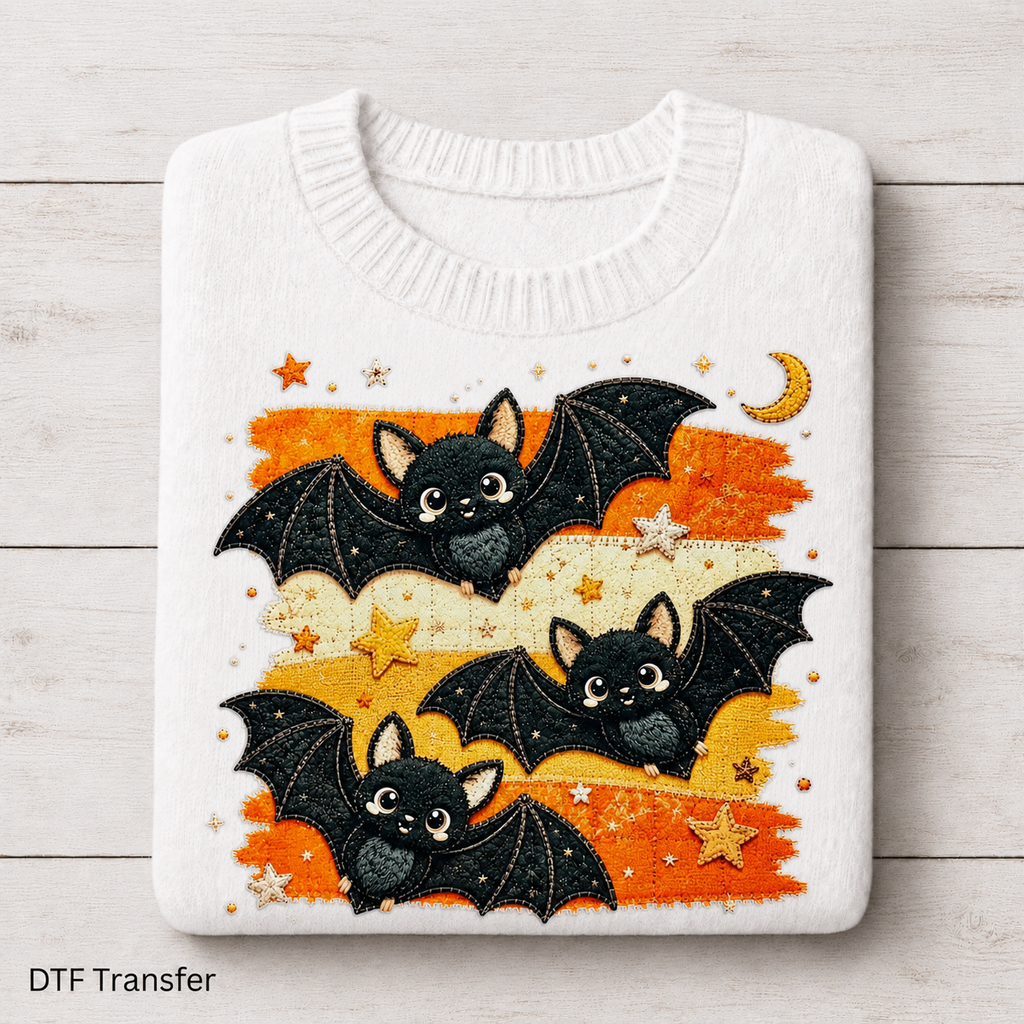 Cute Bats | DTF Transfer