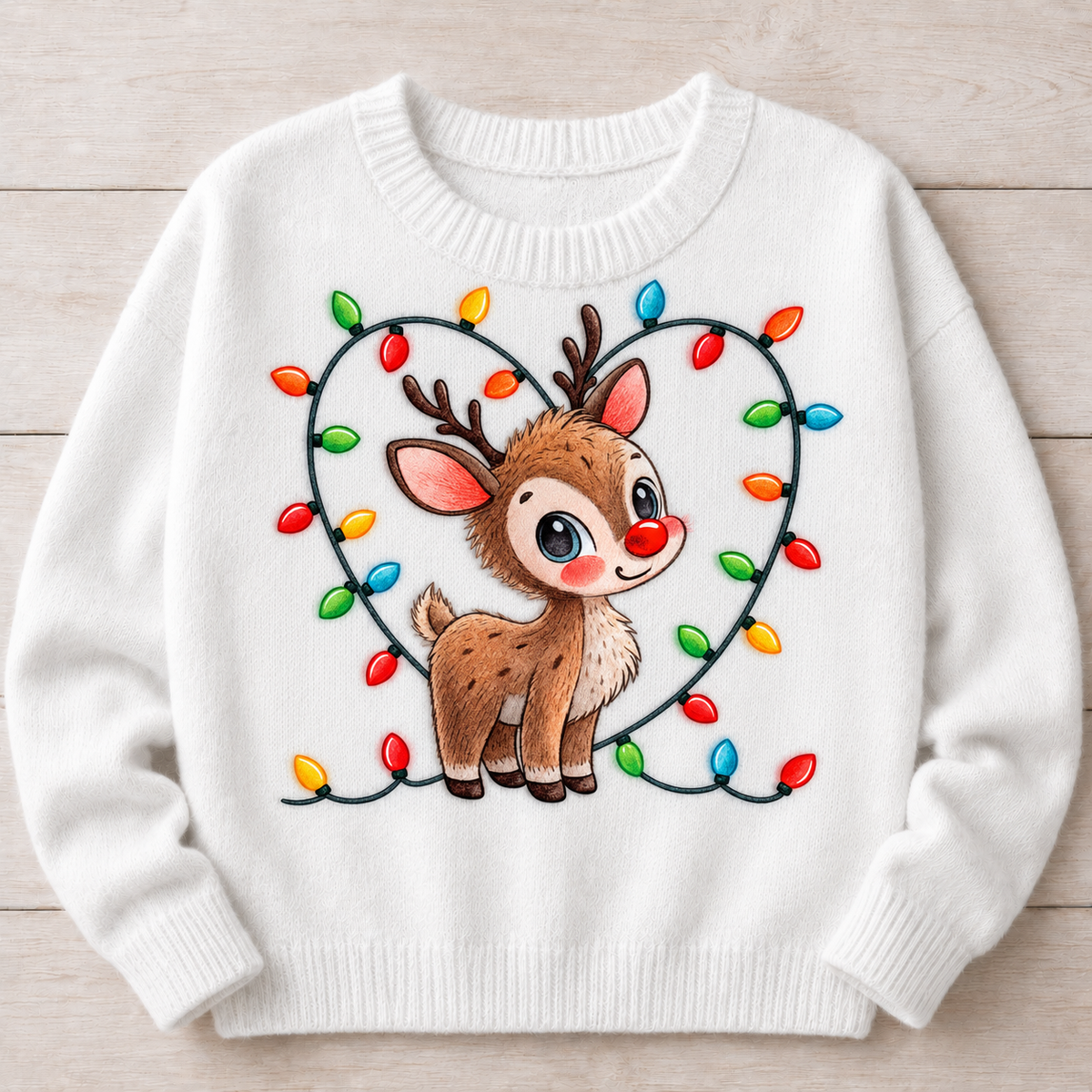 Reindeer Lights | DTF Transfer