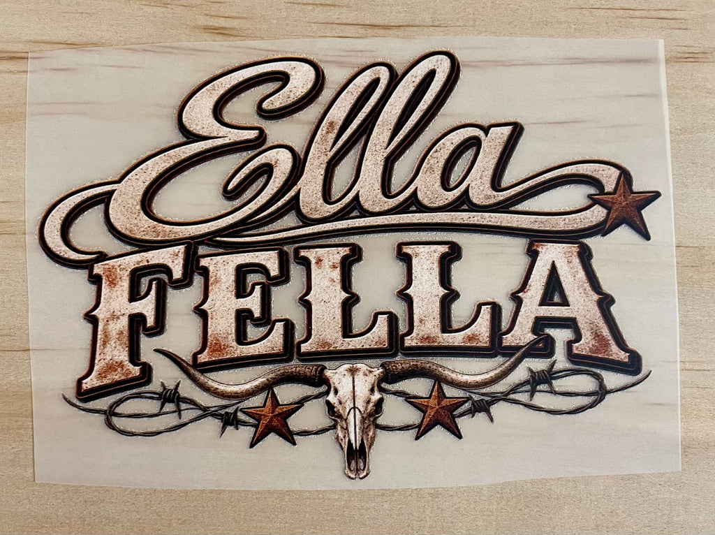 Ella Fella Vibes | DTF Transfer