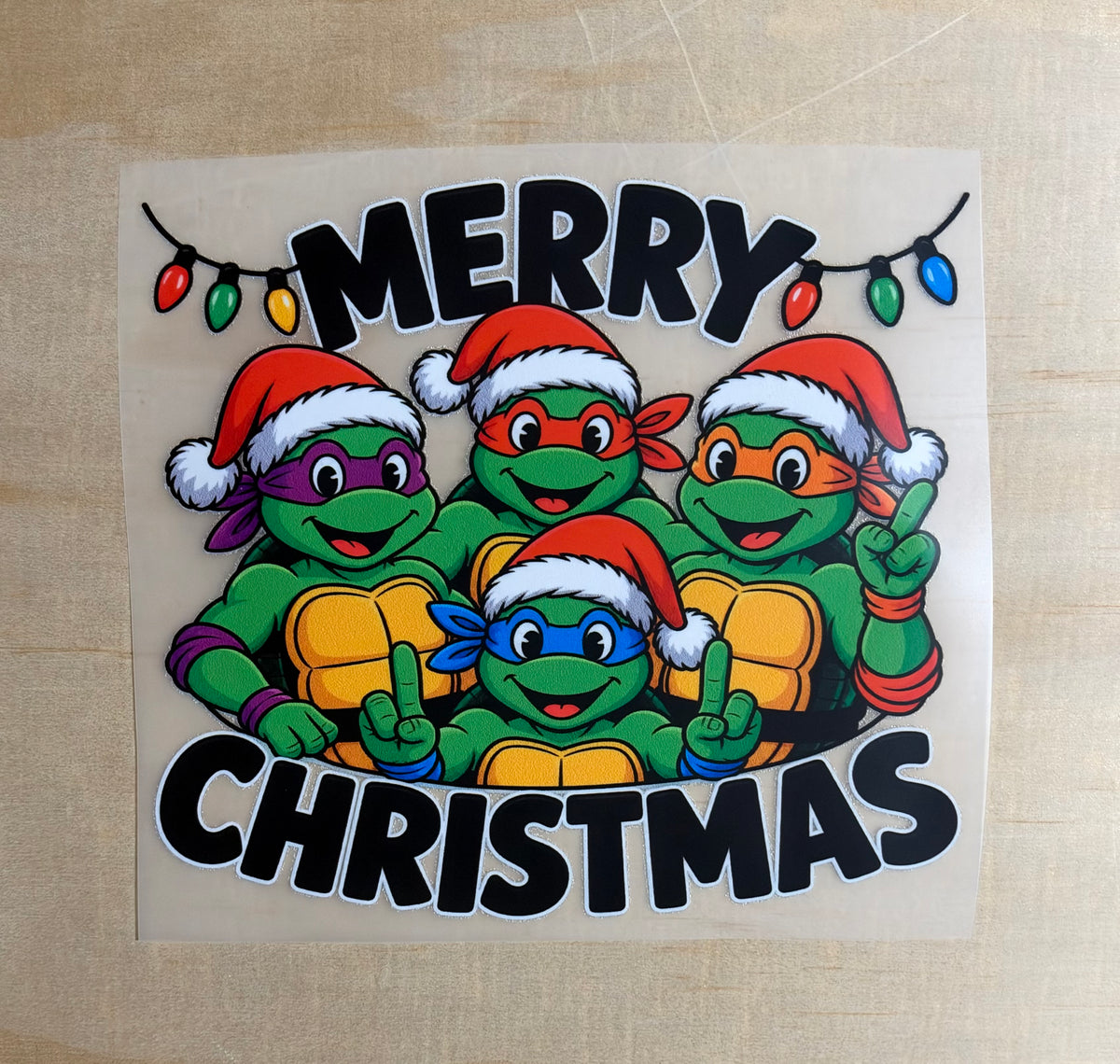 Ninja Turtle Christmas | DTF Transfer