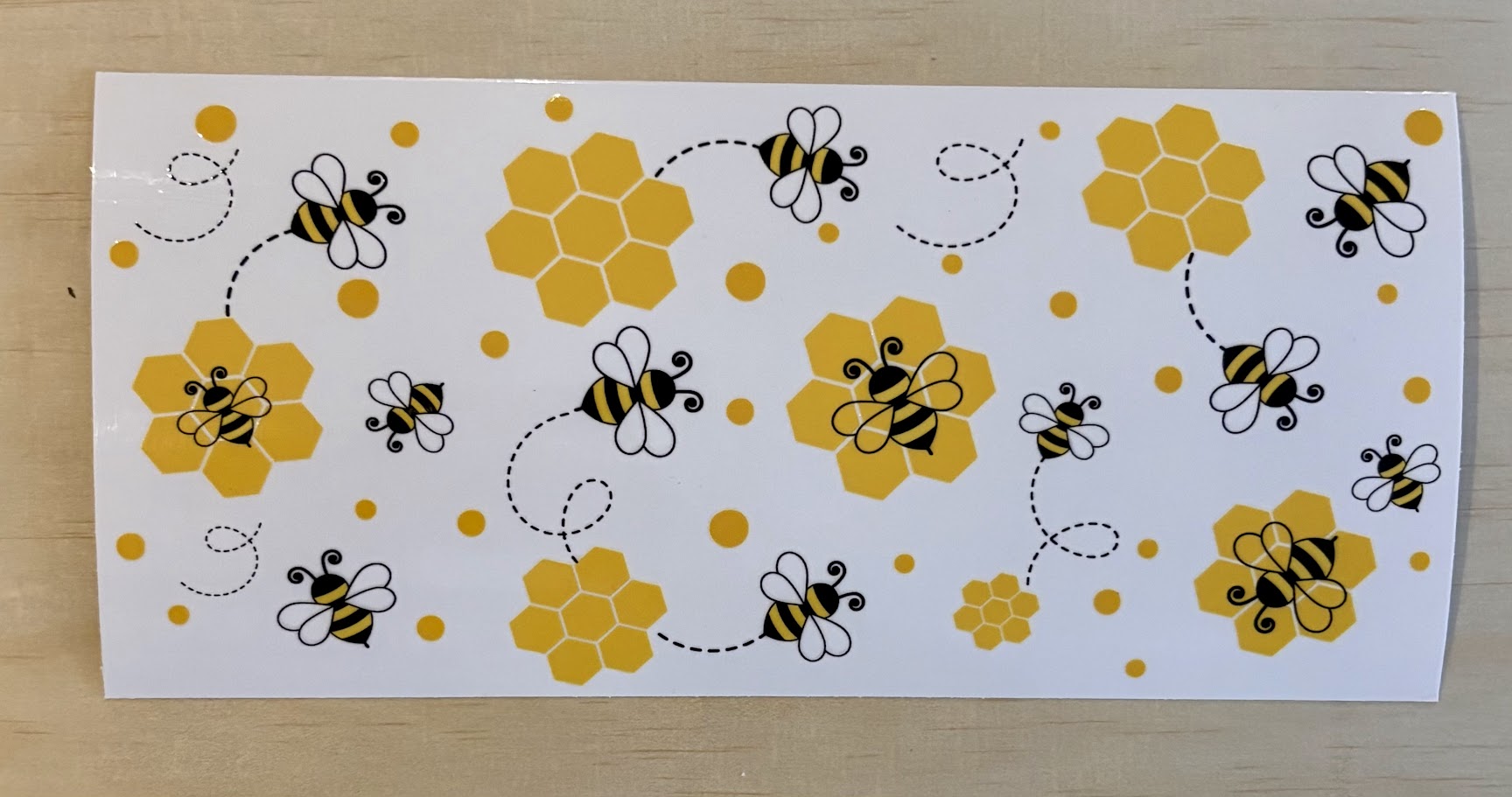 Bumble Bee | UV DTF 16oz Cup Wrap