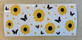 Sunflower Butterfly | UV DTF 16oz Cup Wrap