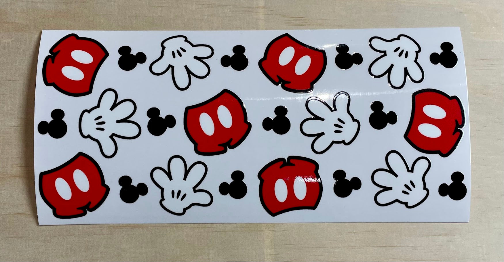 Mouse Theme | UV DTF 16oz Cup Wrap