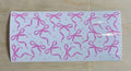 Pink Bows | UV DTF 16oz Cup Wrap