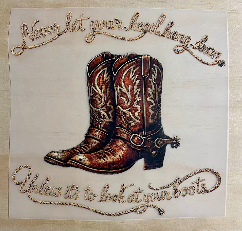 Cowboy Boots | DTF Transfer