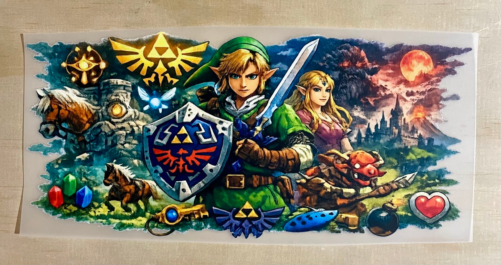 Zelda Theme | DTF Transfer