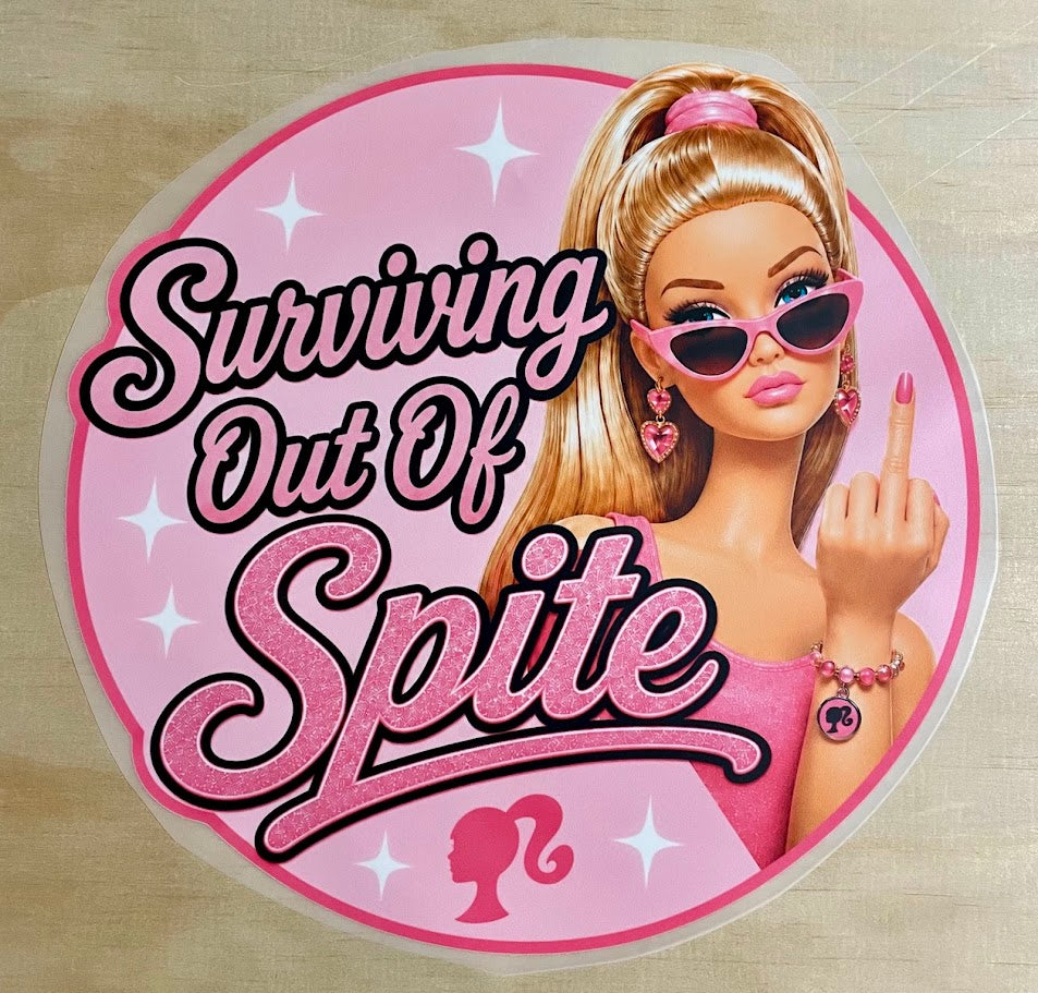 Surviving Out Of Spite | DTF Transfer