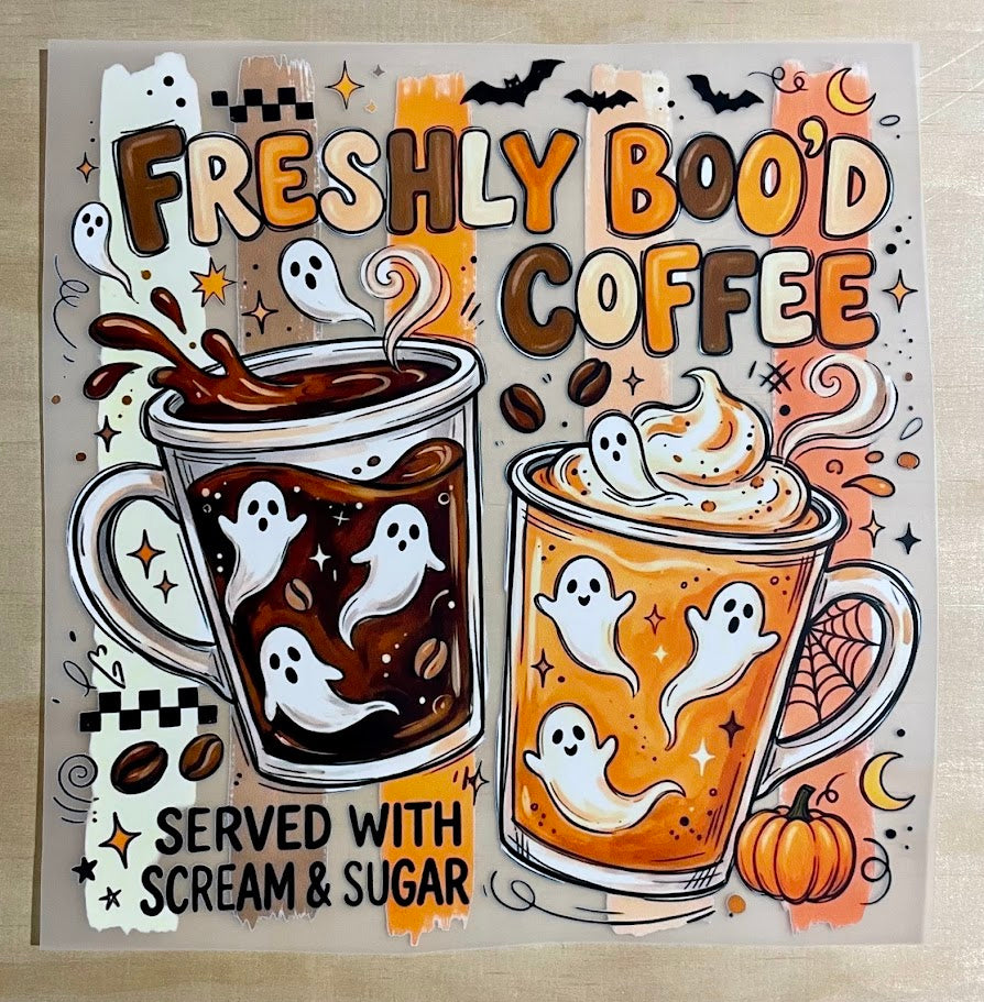 Freshly Boo's Coffee | DTF Transfer