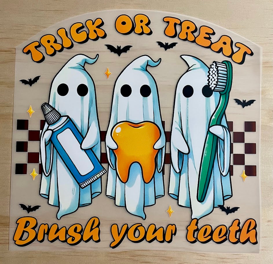 Ghost Brush Your Teeth
