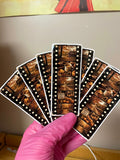 4” (H) Sticker | Glossy Finish | Water Resistant