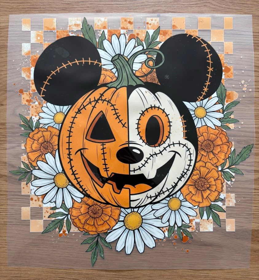 Mouse Pumpkin | DTF Transfer