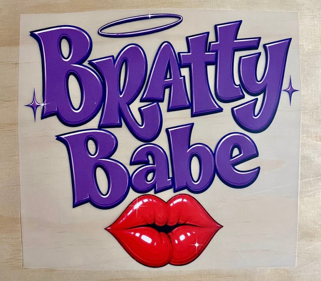 Bratty Babe | DTF Transfer