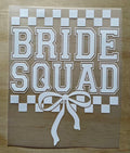 Bride Squade | White | DTF Transfer