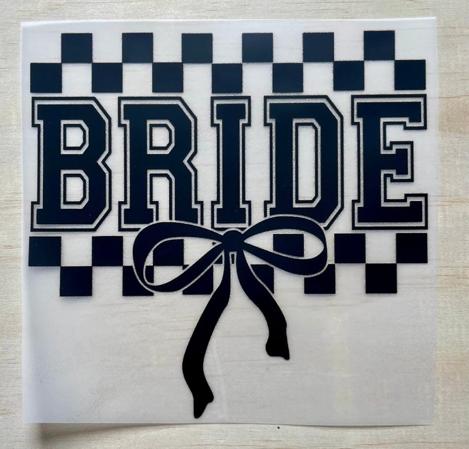 Bride | Black | DTF Transfer