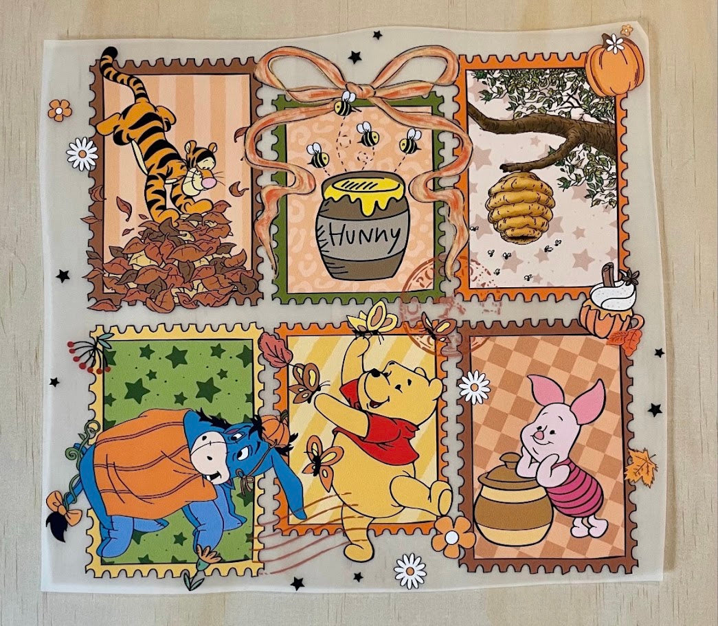 Pooh's Fall Mashup | DTF Transfer