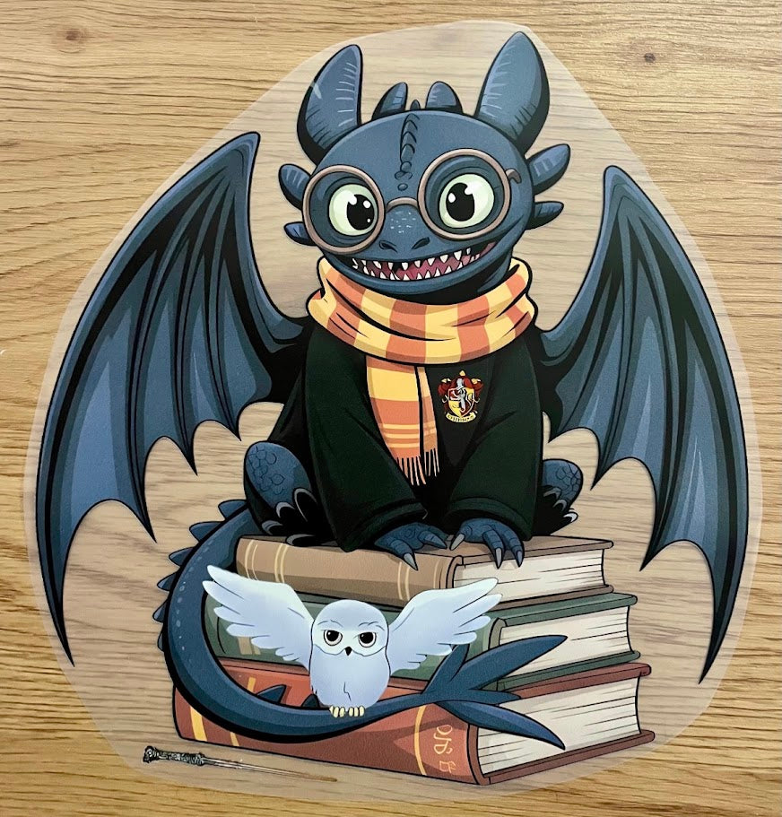 Toothless Potter | DTF Transfer