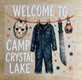Welcome To Camp Crystal Lake | DTF Transfer