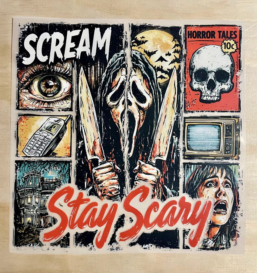 SCREAM Stay Scary | DTF Transfer