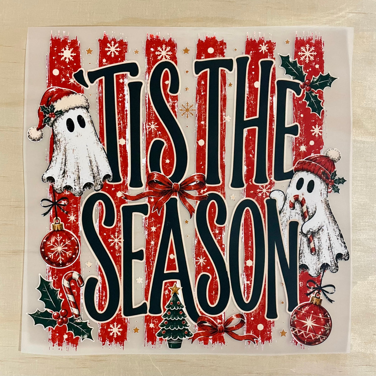 Tis The Season Ghosts | DTF Transfer