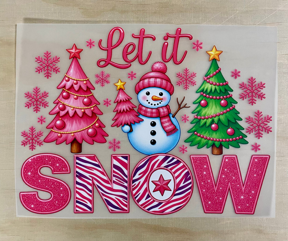 Let It Snow | DTF Transfer