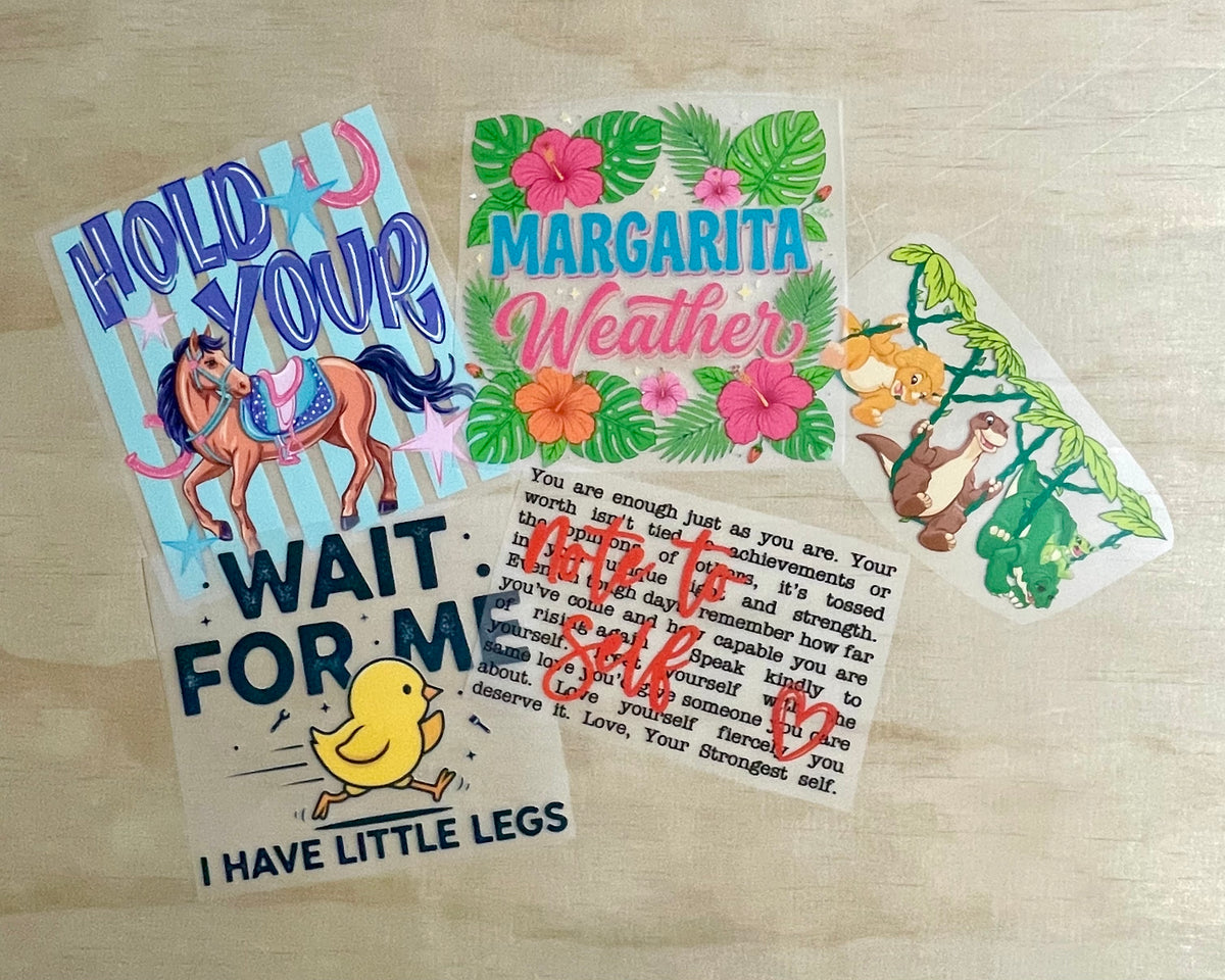 DTF Transfer 5" Bundle Pack | A