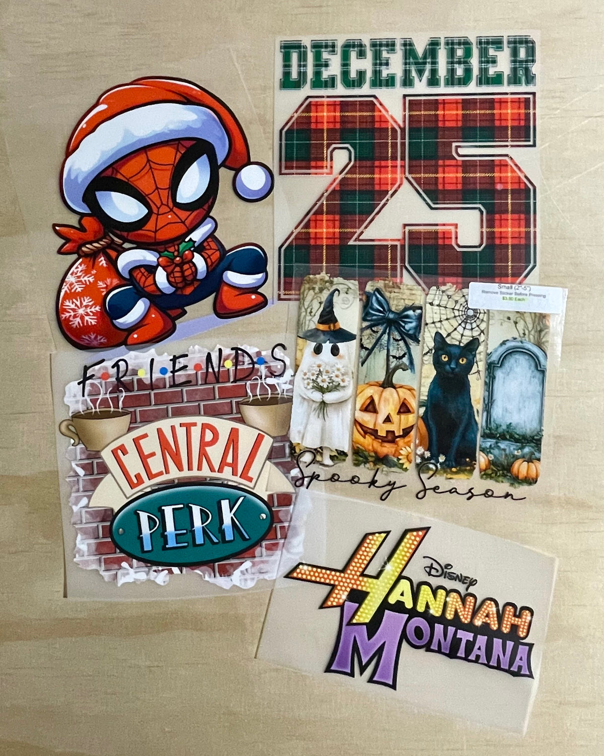 DTF Transfer 5" Bundle Pack | C