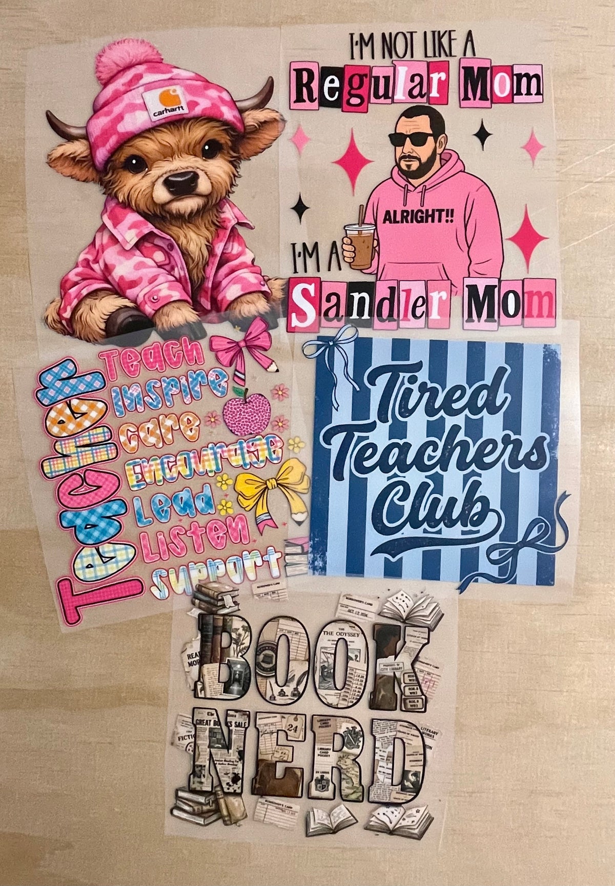 DTF Transfer 5" Bundle Pack | D