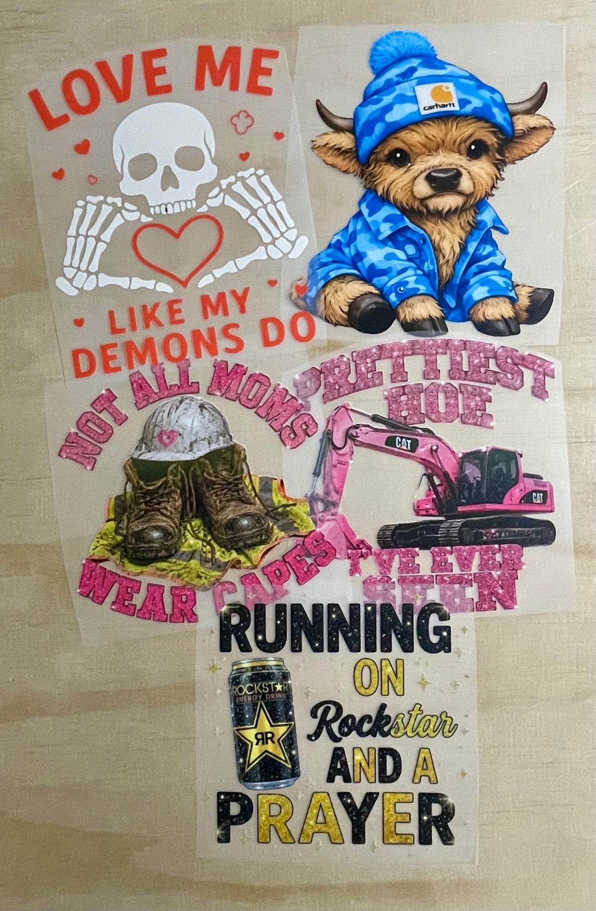 DTF Transfer 5" Bundle Pack | M