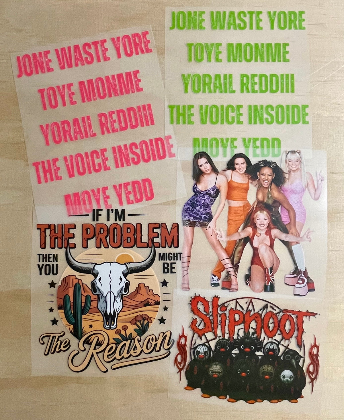 DTF Transfer 5" Bundle Pack | N