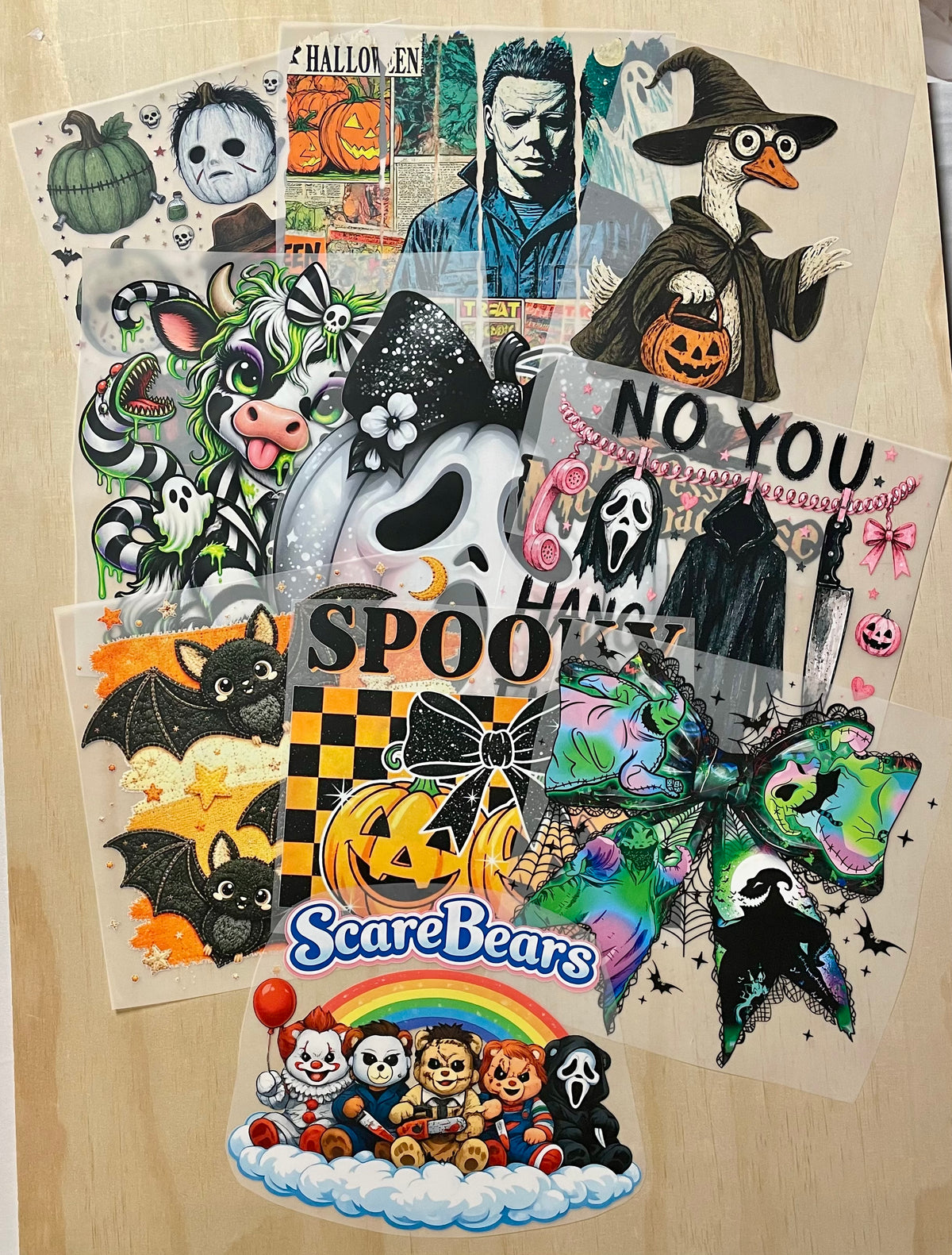 Halloween DTF Transfer 10" Bundle Pack | 1