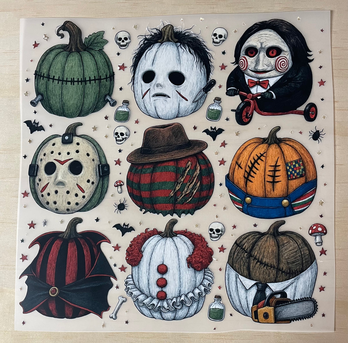 Halloween DTF Transfer 10" Bundle Pack | 1