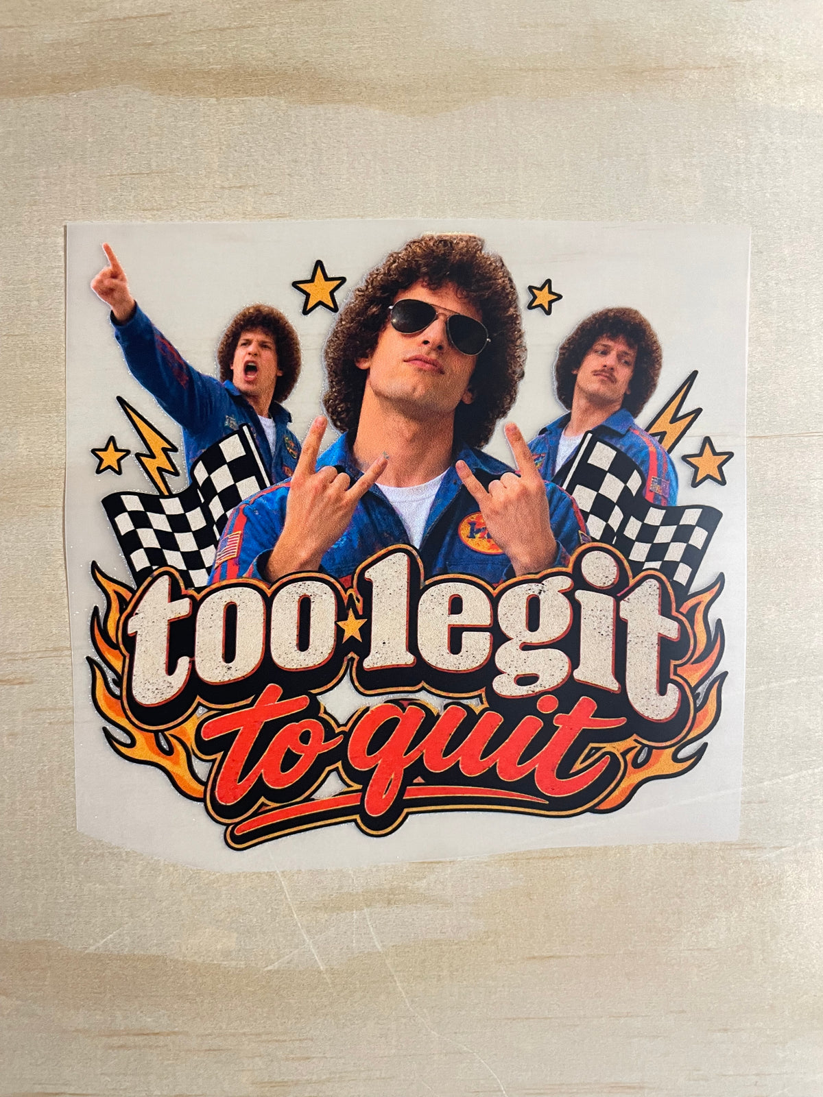 Too Legit To Quit | DTF Transfer