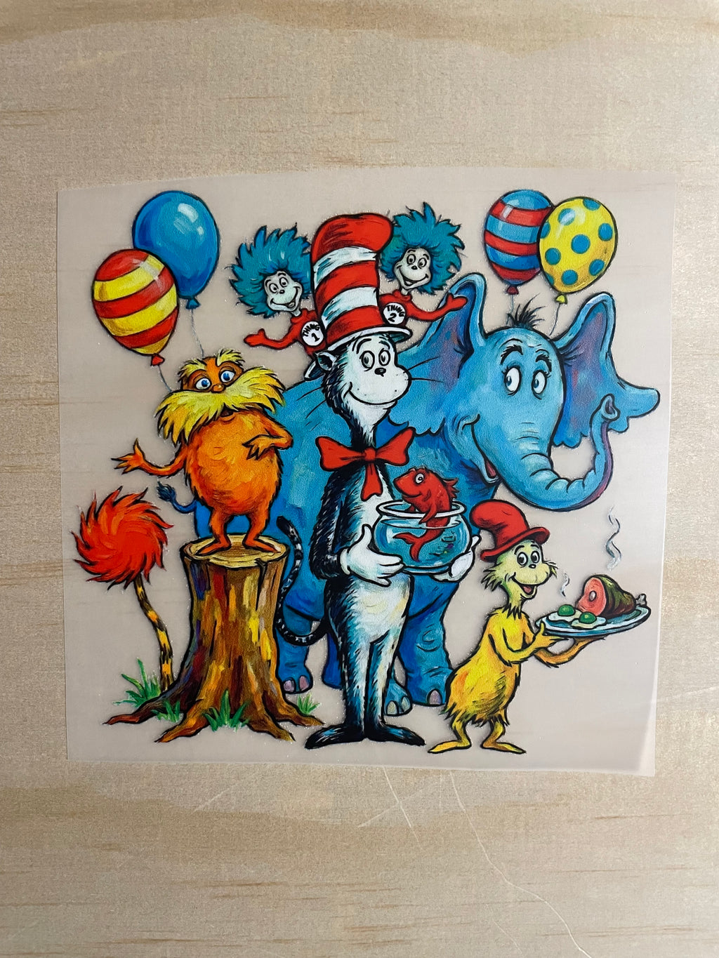 Dr. Seuss Mashup | DTF Transfer