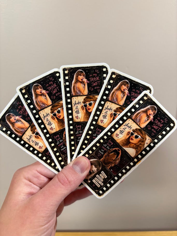 4” (H) Sticker | Glossy Finish | Water Resistant